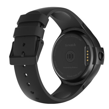 Ticwatch S运动智能手表 3G电话蓝牙WIFI 男女防水支付GPS定位记步测心率兼容苹果安卓手机(峭壁黑)