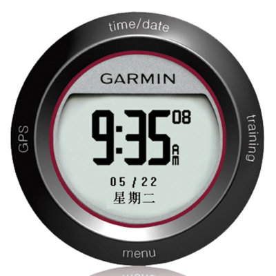 佳明（Garmin）Forerunner 410 GPS户外跑步运动手表 智能触控表环 实时心率监测 虚拟电子运动员陪练
