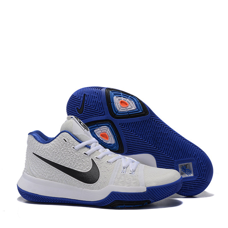 kyrie 3 ep 欧文3代男子气垫缓震篮球鞋实战战靴 852396(欧文3白蓝 43