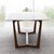 古宜 北欧大理石餐桌现代简约小户型长方形实木餐桌椅组合6人创意(1.3米餐桌+4椅子白色)第5张高清大图