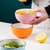 2022新款小碗日式个性米饭碗家用创意多色碗小汤碗面碗简约陶瓷碗(6个5英寸钻石碗【蓝色】)第4张高清大图