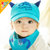 婴幼儿鸭舌帽子春秋6-12个月男女童遮阳帽围兜太阳帽套宝宝棒球帽(粉色 其他)第4张高清大图