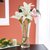 银柳专用花瓶加厚大号花瓶玻璃透明客厅摆件水培植物富贵竹百合插(30六角款（竹叶）)第4张高清大图