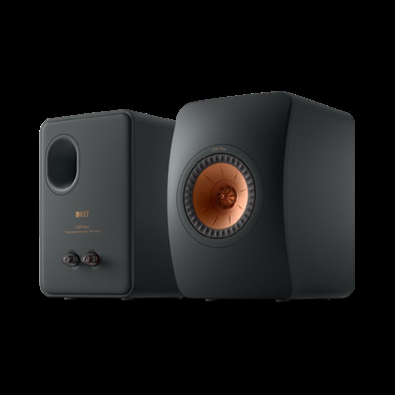 kefls50meta多媒体hifi无源音箱发烧级书架家用电脑高保真音箱钛金灰