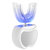 韩国JOYJULY久妮 电动牙刷成人家用美白全自动防水牙刷智能震动声波懒人牙套口腔清洁仪CK903 珍珠白第3张高清大图