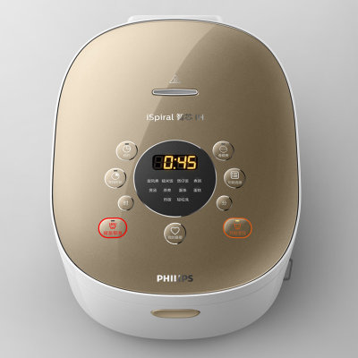 飞利浦（Philips）HD4535 家用迷你型电饭煲 智能触控电饭锅 IH加热 4升大容量