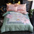 佐歌全棉四件套活性印花大版欧式床单被套1.8米双人床上用品(夜曲)第3张高清大图