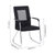 双扶手钢架椅电脑椅WB-712网面办公椅(双扶手钢架椅 默认)第3张高清大图