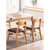 物槿 实木餐椅家用木头桌椅现代 YPH-02(胡桃色桌子)第4张高清大图
