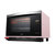 海尔（haier）电烤箱ANO-28L(粉) 家用嫩烤箱 2秒极速加热 大容量水箱  高亮度照明设计(娇嫩粉)第3张高清大图