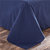 帝堡龙欧式奢华亲肤棉love纯色 磨毛床上用品 四件套1.5米学生床1.8米(love深海蓝)第3张高清大图