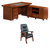 卡里鳄KLE—HSF457办公桌椅1米8每套带大小附柜第3张高清大图
