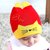 秋冬季婴儿帽子秋冬保暖套头帽韩版新生儿胎帽宝宝帽0-3-6-12个月(宝蓝色)第3张高清大图