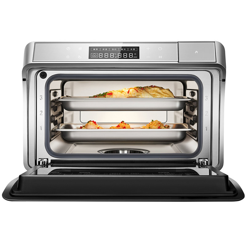 老板robamztb250st01便携式蒸箱台式钢化玻璃