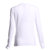 阿玛尼女式t恤 armani jeans女士AJ系列时尚休闲长袖V领T恤 90477(卡其色 XL)第5张高清大图