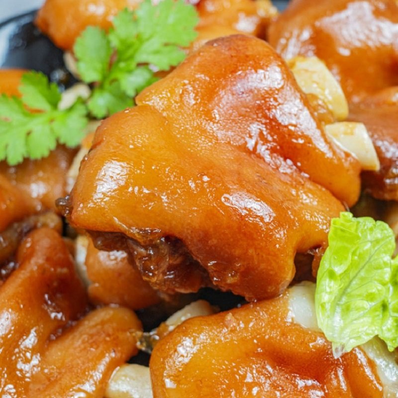 卤猪蹄五香猪脚350g盒装锁鲜盒装五香猪脚350g盒装