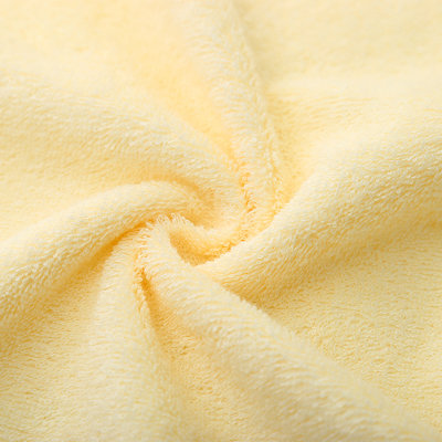 洁丽雅1浴巾+1毛巾 纯棉成人柔软吸水套装 全棉男女加大加厚抹胸(6248黄色)