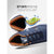 花花公子国际2020春季男鞋男士运动鞋皮面防水跑步鞋旅游鞋板鞋(HH皮面蓝色 43)第5张高清大图