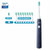 飞利浦（Philips）声波震动成人电动牙刷家用充电式牙刷2431(白色+8刷头)第4张高清大图
