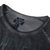 阿玛尼Armani男士纯棉印花短袖T恤AJ系列男装圆领半袖t恤90847(黑色 L)第4张高清大图