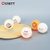CnsTT凯斯汀乒乓球三星ABS40+新材料无缝乒乓球控制型速度型高弹乒乓球6只装(塔克黄色（耐打型）)第7张高清大图