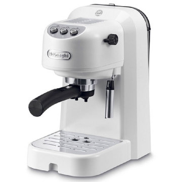 德龙(DeLonghi) EC250.W 家用 半自动 咖啡机 操作简单 白
