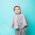 Karlos&Ting洛斯小丁 童装新款宝宝衣服造型连帽斗篷 1-2岁(90 松石蓝)第5张高清大图