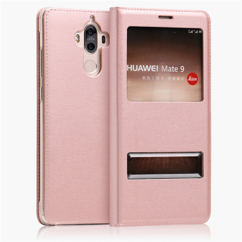 华为mate9手机壳开窗皮套mate9保护套防摔翻盖手机套59寸华为mate9