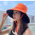Bonbfenssan 波梵森2021夏季新款盆帽双面可戴可折叠遮阳帽太阳帽(白色)第2张高清大图