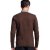 莱斯玛特LESMART 新款男士针织开衫韩版针织衫男V领开衫 CX13134(咖啡色 XL)第2张高清大图