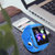 玉猫 1.44英寸触控彩屏 定位 儿童电话手表 超低辐射 音乐每天听（新美）(蓝色 M6移动联通版)第4张高清大图