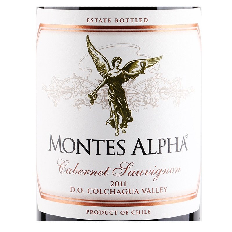 蒙特斯 小天使 2011 欧法赤霞珠干红葡萄酒 750ml*2瓶