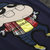卡郎琪 男士夏季新款圆领修身短袖T恤单穿打底衫 男蜡笔小新搞笑个性浮雕印花舒适棉短袖T恤(KLQDQC1659-1深蓝色 L)第5张高清大图