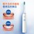 飞利浦（PHILIPS）电动牙刷充电式成人声波震动三色可选情侣自动电动牙刷 HX3216系列(浅蓝色)第2张高清大图