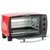SKG 家用多功能电烤箱KX1703（中国红+黑 20L)第5张高清大图