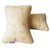 车德克（CEDEKE）中国龙印花麂皮绒竹炭颈枕对装（米黄）第2张高清大图
