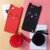OPPO R11plus手机壳r11plus可爱卡通硅胶防摔女款全包边创意猫咪(背带熊+同款绳)第5张高清大图