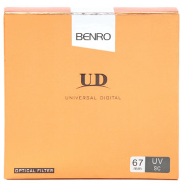 百诺（Benro） UD UV SC 67mm 【真快乐自营  品质保证】单反镜头保护镜 多层镀膜UV滤镜