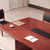 宏图景时 办公会议桌HTJS-Z028(胡桃色 2400*1200*750mm)第3张高清大图