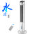 海尔 FZY8611 空调扇家用制冷电扇小型静音水冷风机塔式无叶风扇空调电风扇(白色 1匹)第2张高清大图