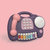 儿童多功能电话机1-3岁男女孩亲子互动***早教机玩具(多功能电话机-紫色)第2张高清大图