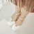 羽陌伦诗夏季新款凉鞋女方头包跟女鞋子纯色一字式扣带中跟鞋罗马鞋H099(白色 39)第2张高清大图