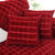 静欣家居柔软毛绒冬款防滑沙发套沙发布全盖全包定做沙发垫老式现代简约简易欧式皮定制沙发套沙发床罩沙发毯子沙发罩沙发包(红色)第3张高清大图