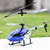 合金遥控飞机耐摔3.5通直升机充电动男孩儿童模型玩具飞机无人机飞行器(红色 一个机身一块电池)第2张高清大图