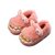 SUNTEK宝宝棉拖鞋1-3岁秋冬2儿童防滑男童家居女童室内婴儿包跟棉鞋冬季(18-19码内长17厘米(26-27) 罗口猫粉色（升级）)第5张高清大图
