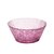 欧式大号透明锤目纹玻璃碗沙拉碗家用单个大碗水果碗创意个性餐具(8.25英寸深邃黑（送2个果叉）)第5张高清大图