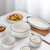 日式饭碗单个碗碟套装家用创意个性汤碗网红餐具碗陶瓷鱼盘子组合(8英寸黑线钻石碗)第2张高清大图
