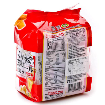 北田蒟蒻糙米卷（牛奶）160g