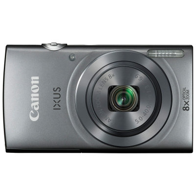 佳能（Canon）IXUS160 数码相机套装(银色)(16G卡+相机包)