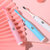 电动牙刷男女成人款家用非充电式软毛自动防水情侣声波牙刷(电动牙刷-粉色)第5张高清大图